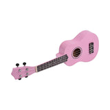 21 inch acoustic ukulele full bass wood with button battery